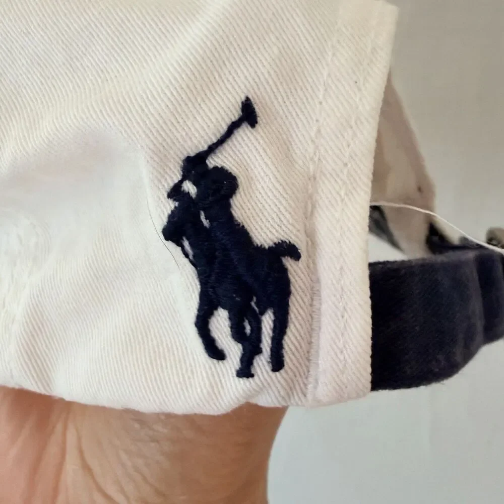 Polo Ralph Lauren Boys USA Olympic Team London 2012 White Cotton Cap Hat Sz 4-7